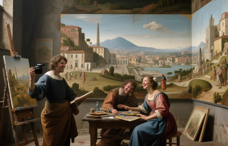 Decoding Jan van Stinemolen's 1582 Naples Panorama