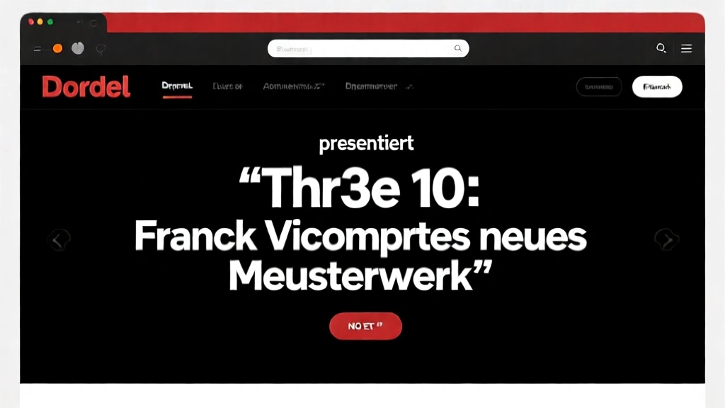 Dorcel präsentiert 'Thr3e 10': Franck Vicomtes neues Meisterwerk