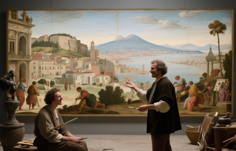 Unlocking Jan van Stinemolen's 1582 Panorama of Naples