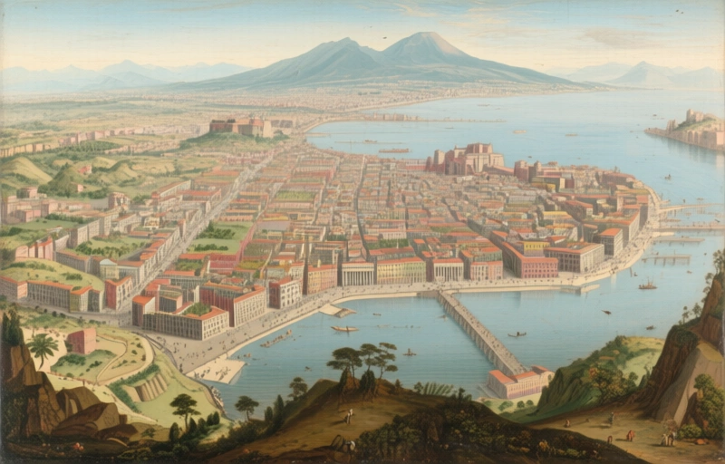 Visual representation of Unlocking Jan van Stinemolen's 1582 Panorama of Naples