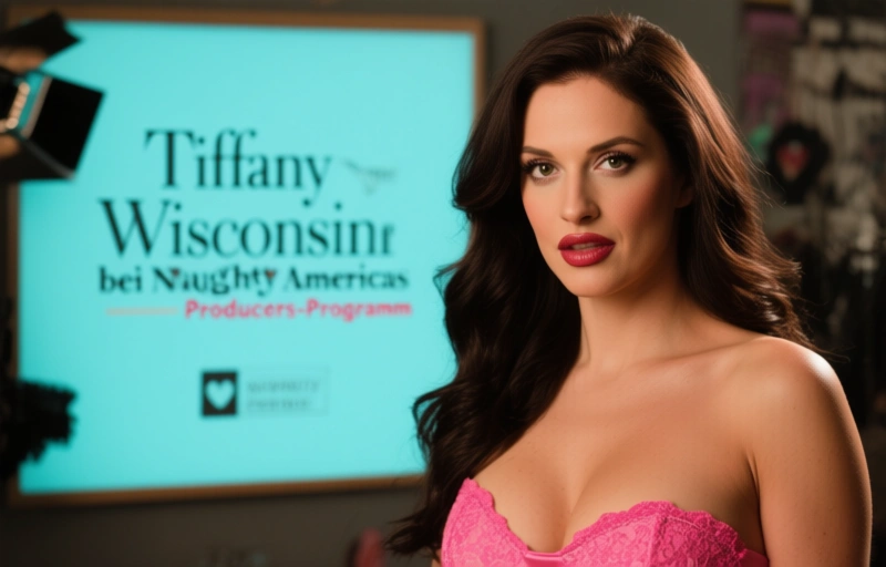Visuelle Darstellung von Tiffany Wisconsin startet bei Naughty Americas 'Producers'-Programm
