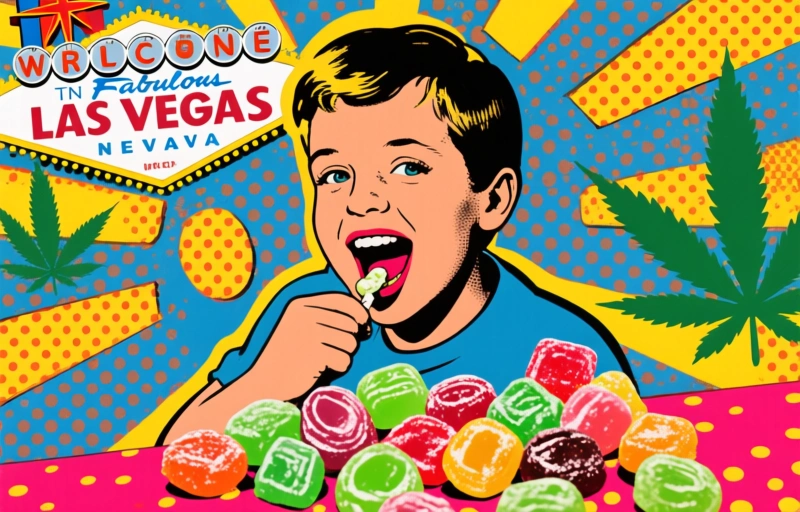 Kinder in Las Vegas: Cannabis-Süßigkeiten lösen Vergiftungen aus