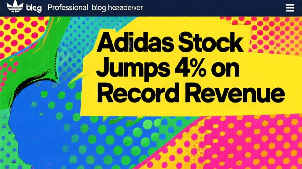 Adidas Stock Jumps 4% on Record Revenue