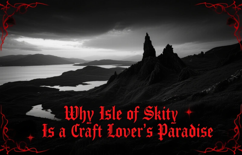 Visual representation of Handmade Craft Shops on Isle of Skye, Scotland