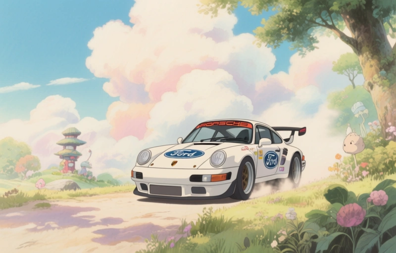 Porsche's 'Ring Record Falls to Ford's Surprise
