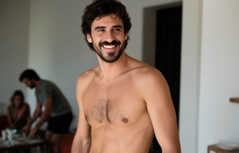 Nacho Peñín: Spanischer Modelstar nackt