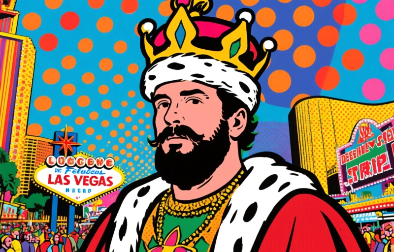 El Nuevo Rey de Las Vegas: Desfile y Celebración en el Strip