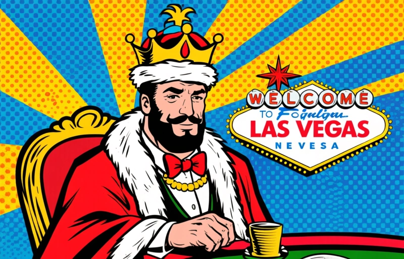 Representación visual de El Nuevo Rey de Las Vegas