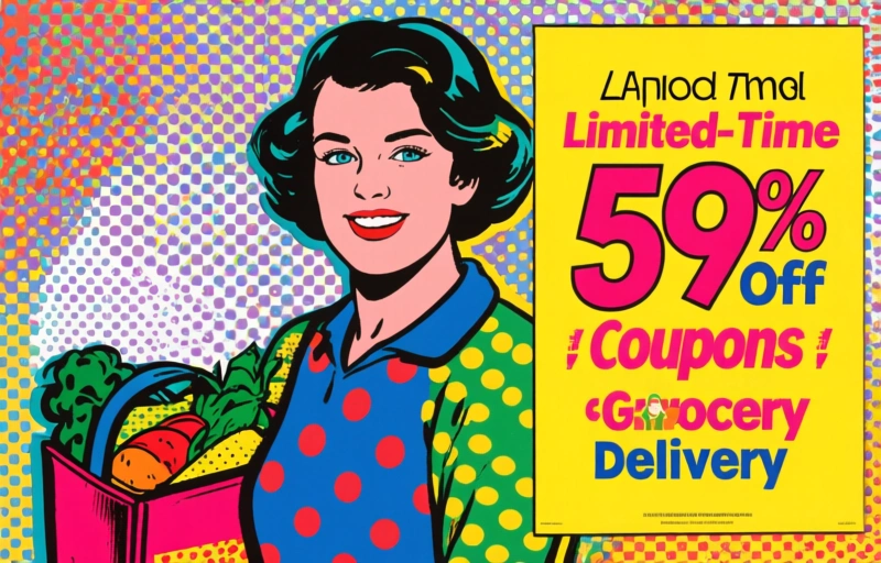 April Savings Alert: Limited-Time 59% Off Coupons for Grocery Delivery