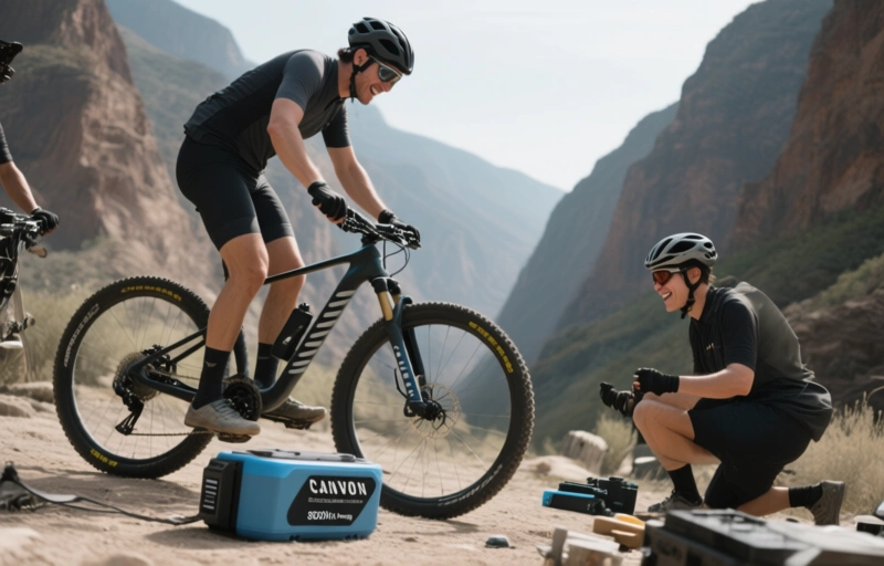 Canyon Spectral:ON 800Wh Battery Range Tested