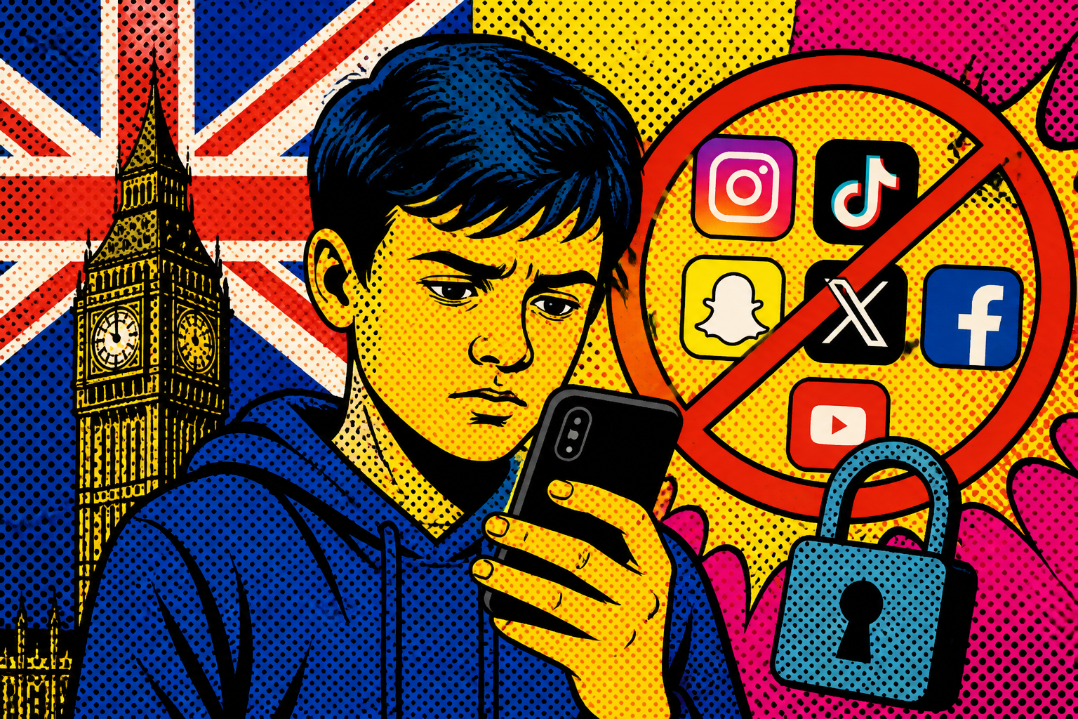 Britse plannen voor social media verbod tieners