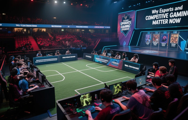Visual representation of Why Esports and Competitive Gaming Matter Now