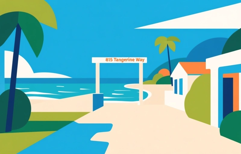 Visual representation of Luxury Living at 815 Tangerine Way in Delray Beach