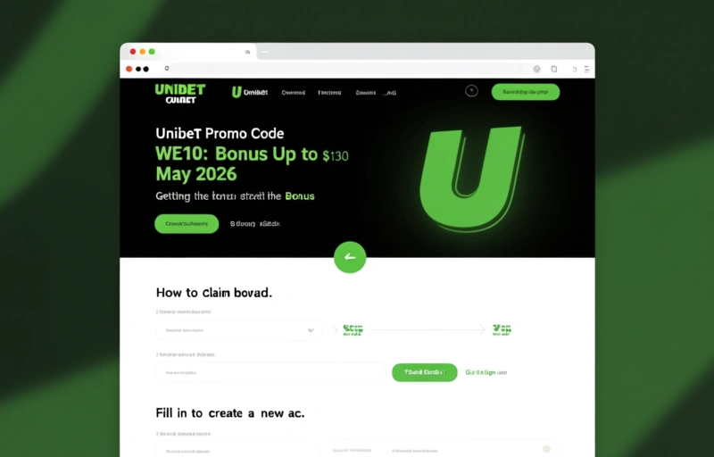 Visual representation of Unibet Promo Code WE110