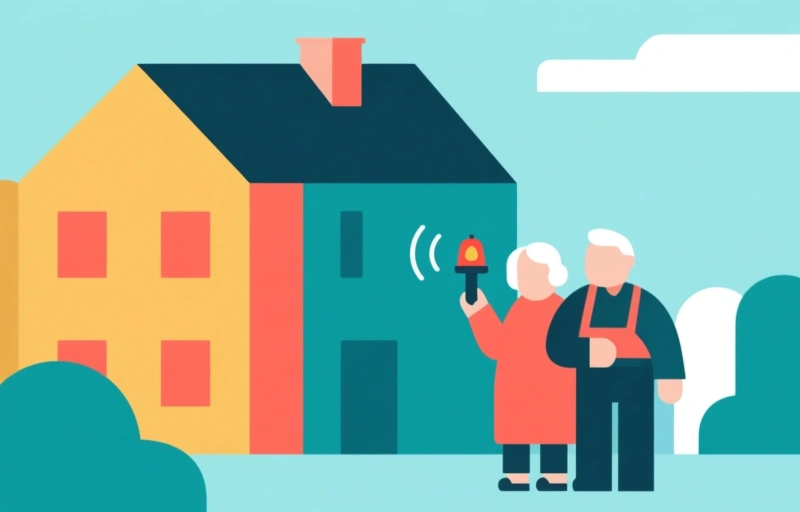Persoonlijk alarm voor senioren: veiligheid in en om huis