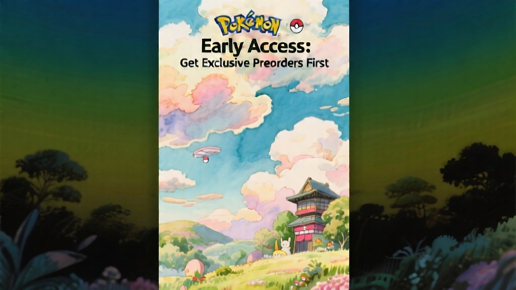 Pokemon Center Early Access: Get Exclusive Preorders First