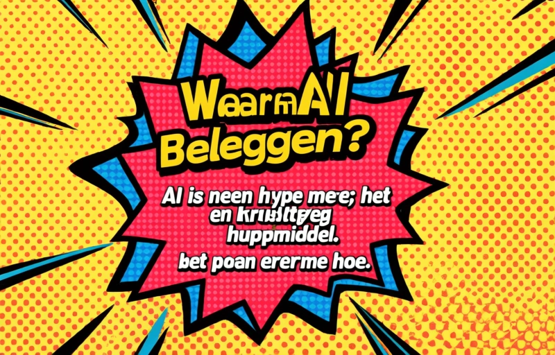 Visuele weergave van AI-beleggen