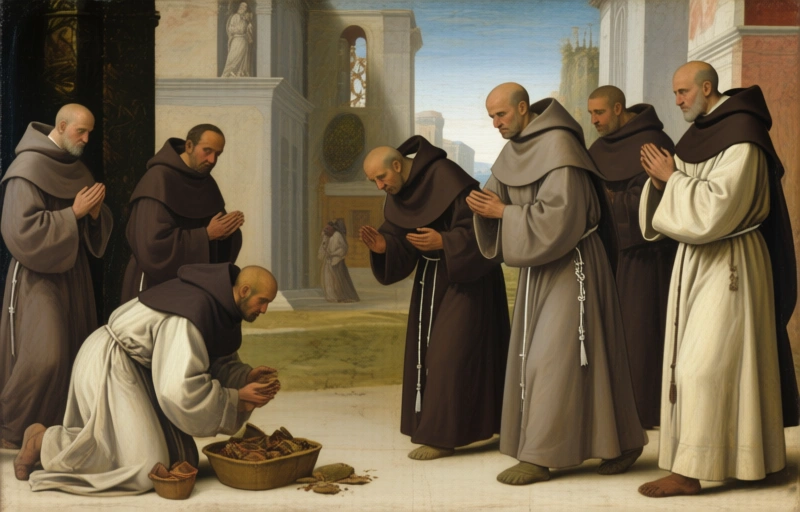 Visual representation of Mendicant Orders Shaping Italian Renaissance Art