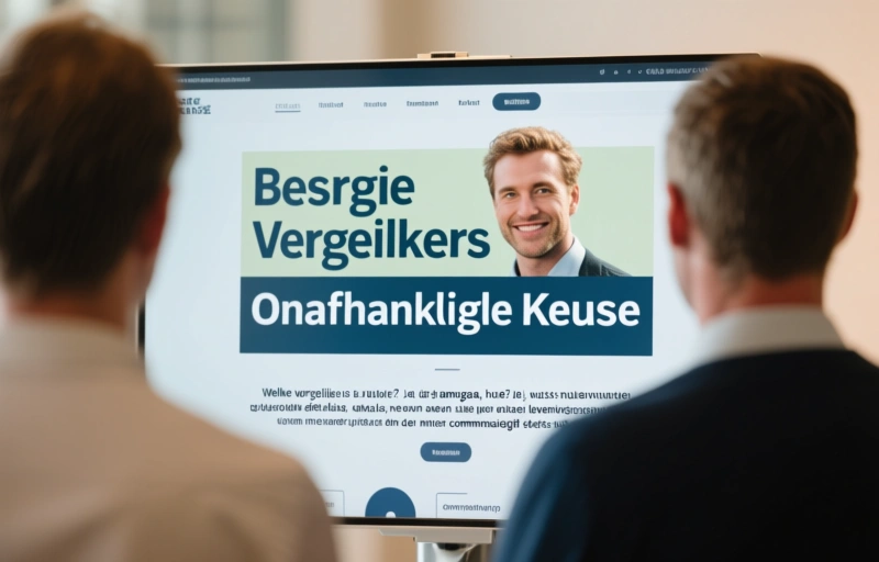 Visuele weergave van Beste Energie Vergelijkers Nederland