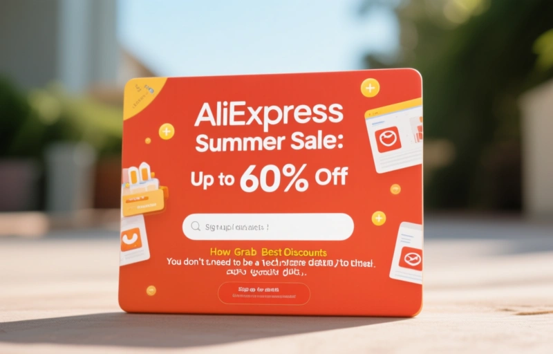 Visual representation of AliExpress Summer Sale