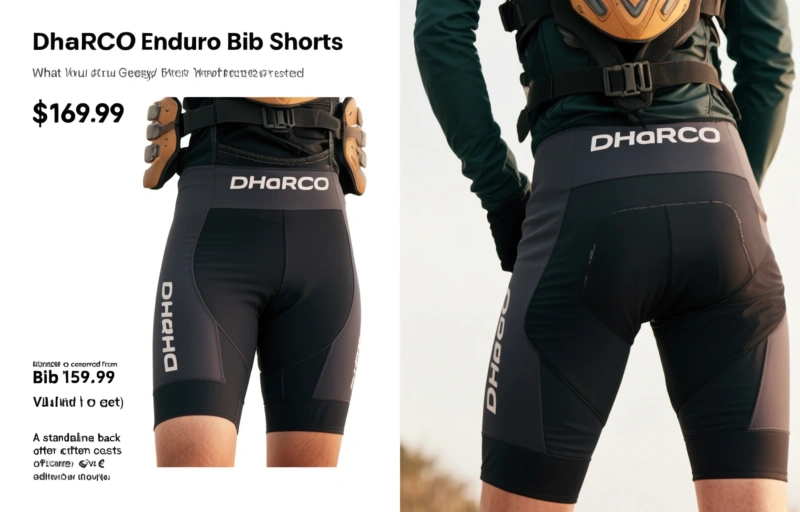 Visual representation of DHaRCO Enduro Bib Shorts