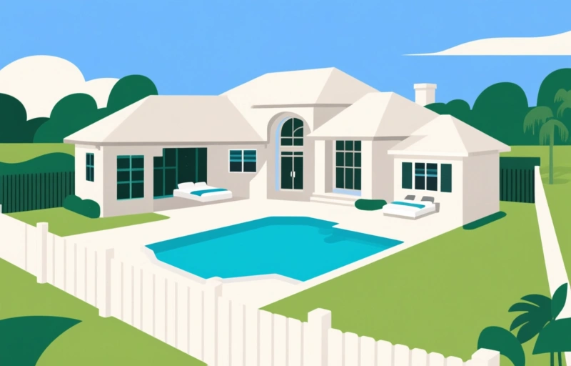 Pool Home for Sale in Port St. Lucie's Saint James Area