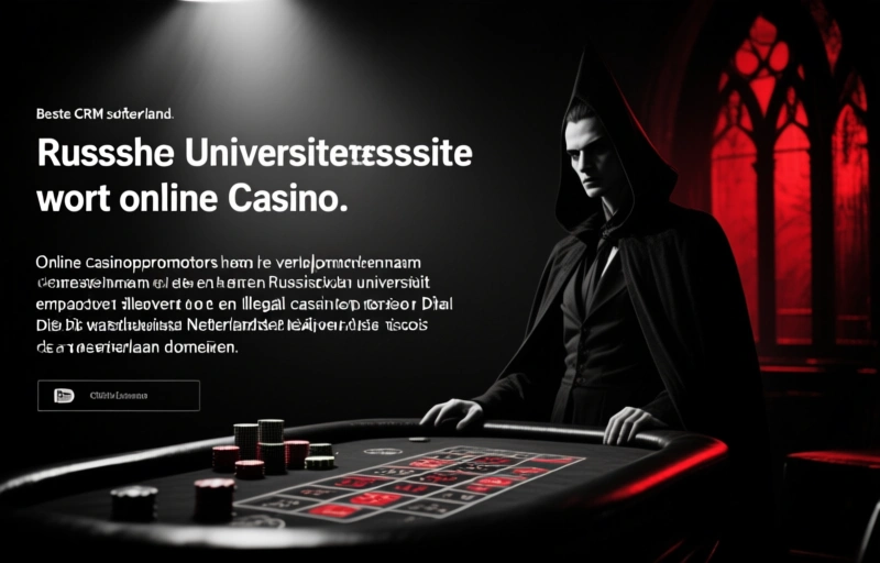 Russische universiteitssite wordt online casino