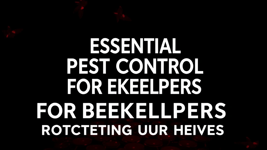 Essential Pest Control for Beekeepers: Protecting Your Hives