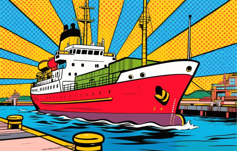 Visual representation of 703 schepen vertraagd door loodsacties