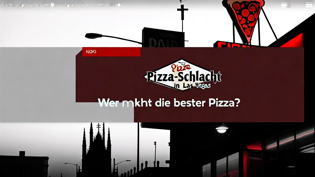 Pizza-Schlacht in Las Vegas: Wer macht die beste Pizza?