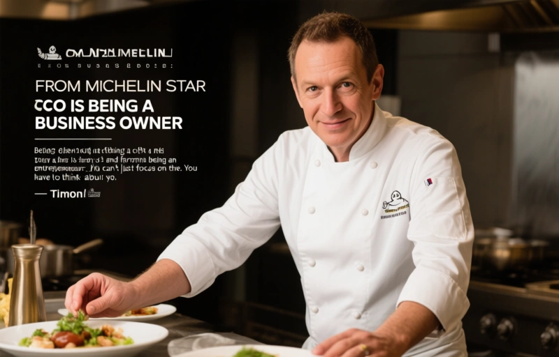 Visual representation of From Michelin Star to Business Empire