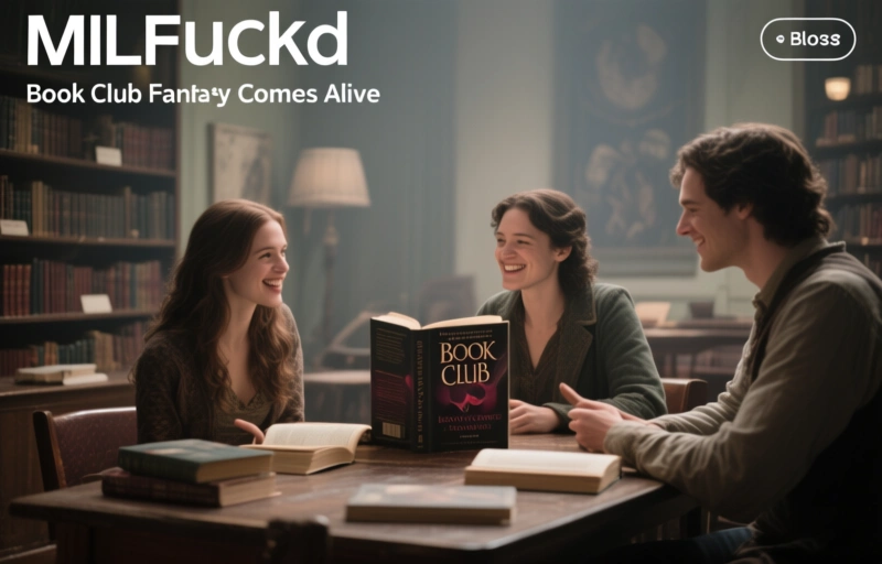 MILFuckd's Book Club Scene: Romance Novel Fantasy Comes Alive