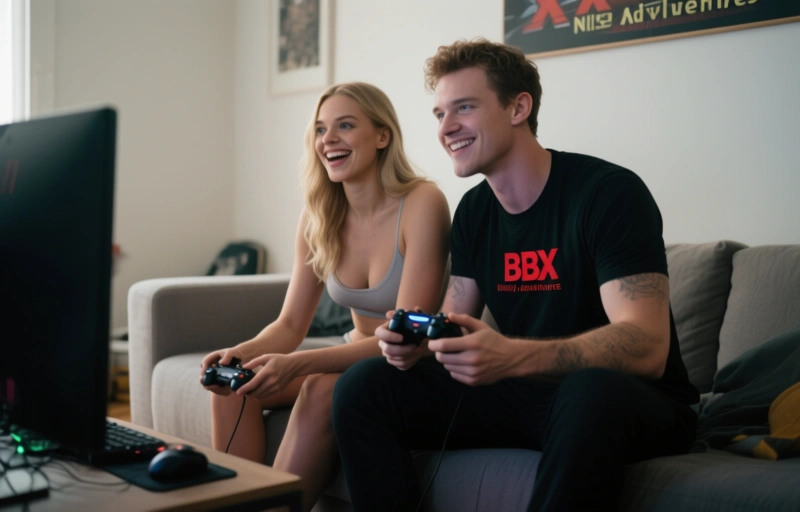 Daisy Nokia und Silas Stone: Gaming-Partner im neuen BBW XXX Adventures