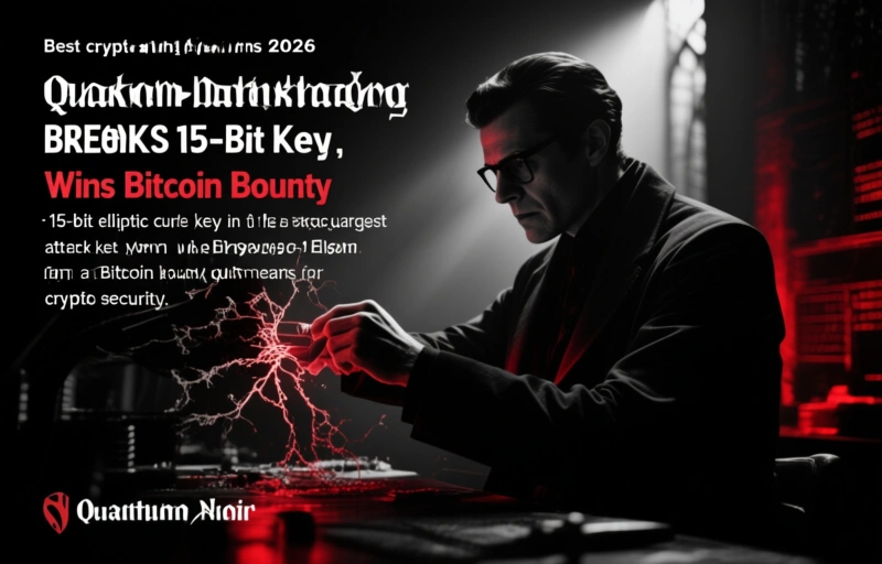 Quantum Attack Breaks 15-Bit Key, Wins Bitcoin Bounty