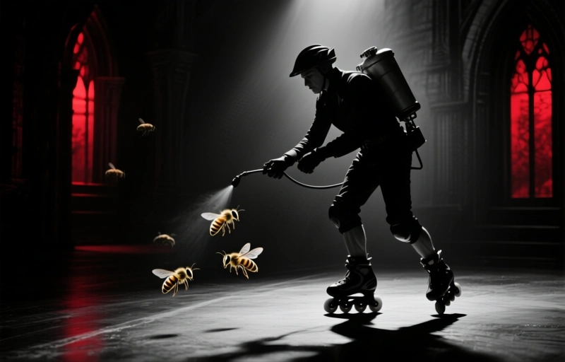Global Rollerblade Mission: Saving Bees Through Pest Control