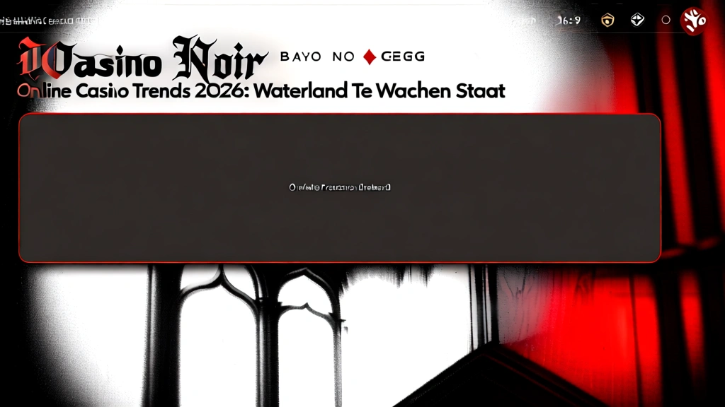 Online Casino Trends 2026: Wat Nederland Te Wachten Staat