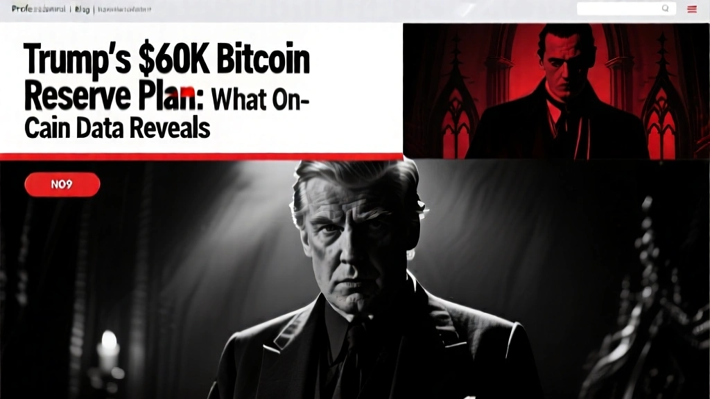 Trump's $60K Bitcoin Reserve Plan: What On-Chain Data Reveals
