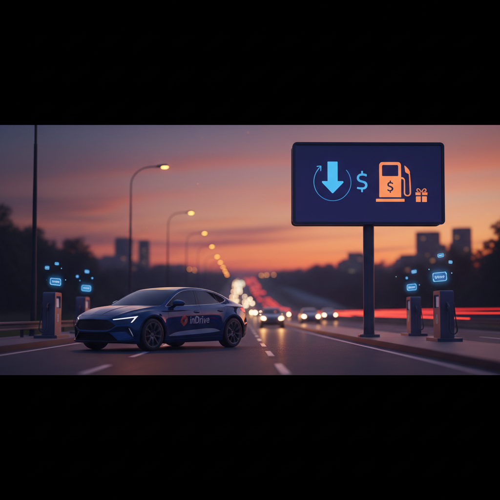 inDrive Cuts Fees, Offers Fuel Vouchers Amid High Gas Prices