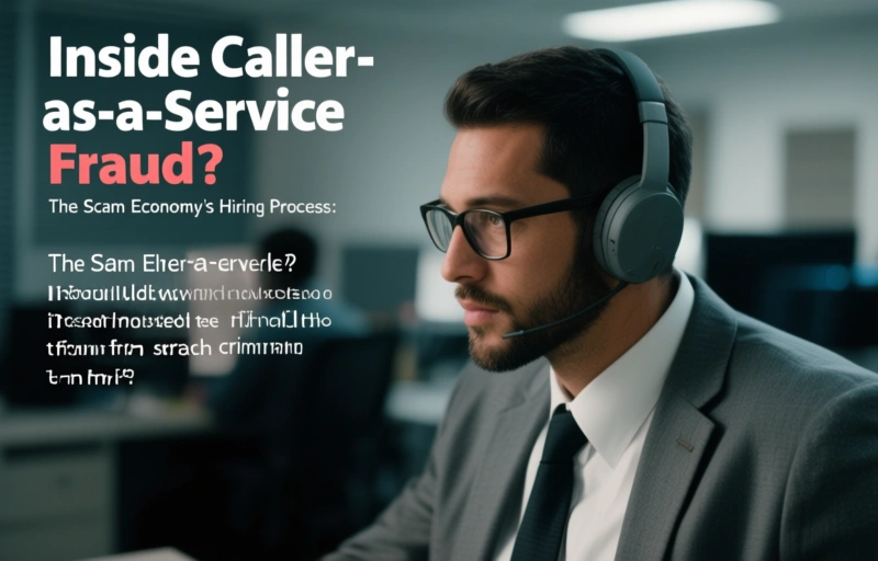 Visual representation of Inside Caller-as-a-Service Fraud