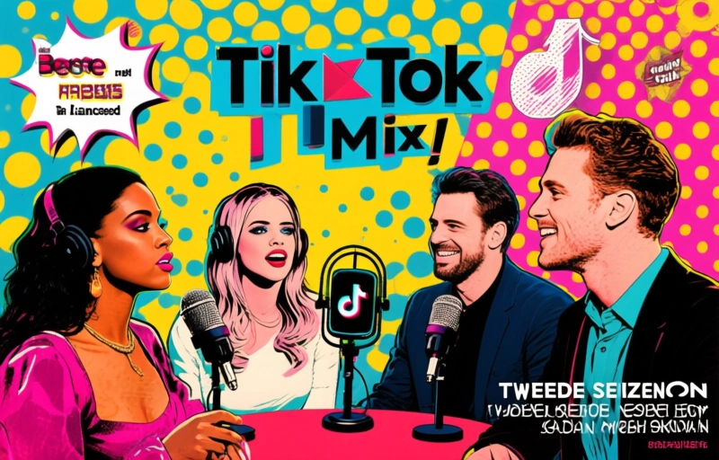 Tweede seizoen TikTok-podcast In The Mix gelanceerd