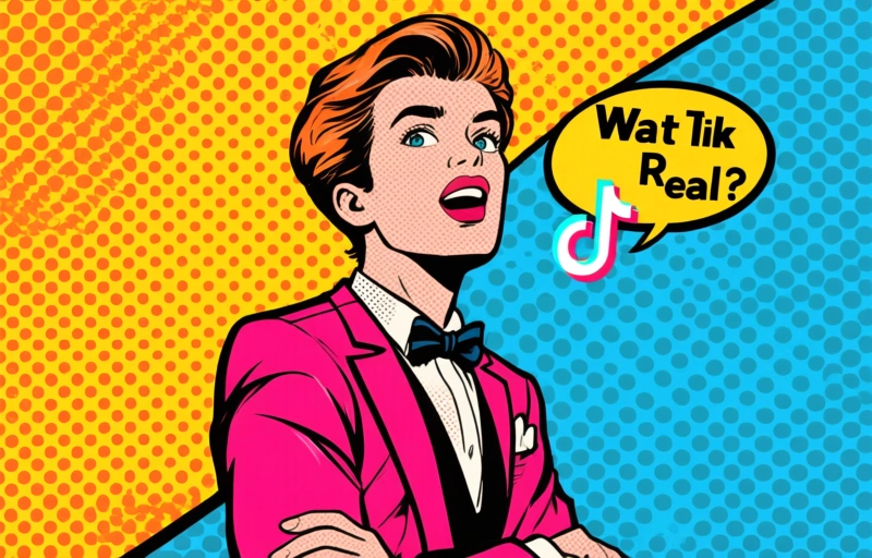 Visuele weergave van TikTok bestrijdt nepproducten met Real-programma