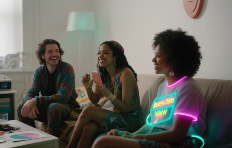 Serene Siren & Mia Simone's Neon Collaboration Review