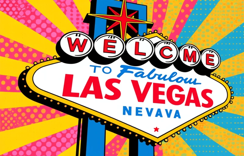 Visuaalinen esitys aiheesta Ampumavälikohtaus Las Vegas Stripin lähellä johti barrikaditilanteeseen
