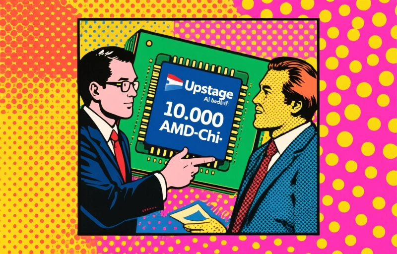 Zuid-Koreaans AI-bedrijf Upstage onderhandelt over 10.000 AMD-chips