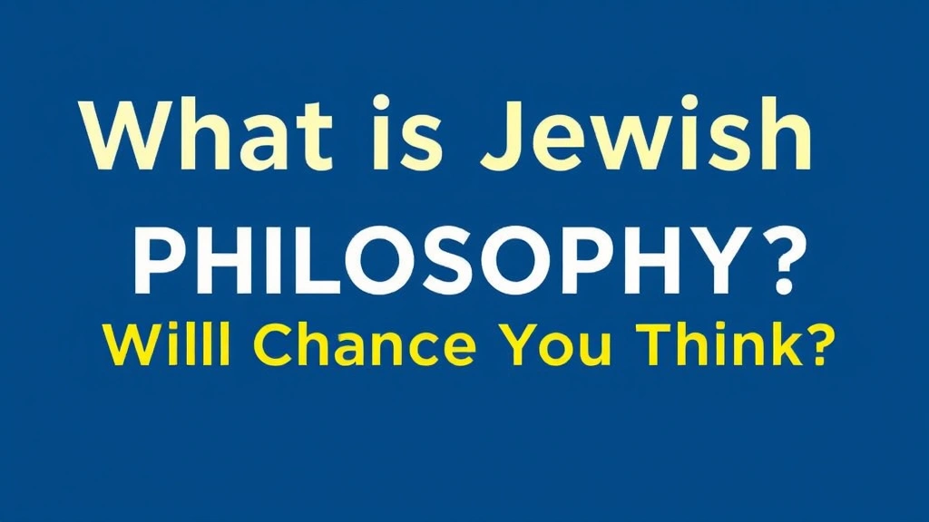 What Is Jewish Philosophy? A Conversation That Will Change How You Think