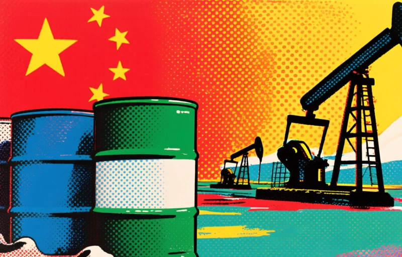 Saoedische olie-export naar China stort in juni