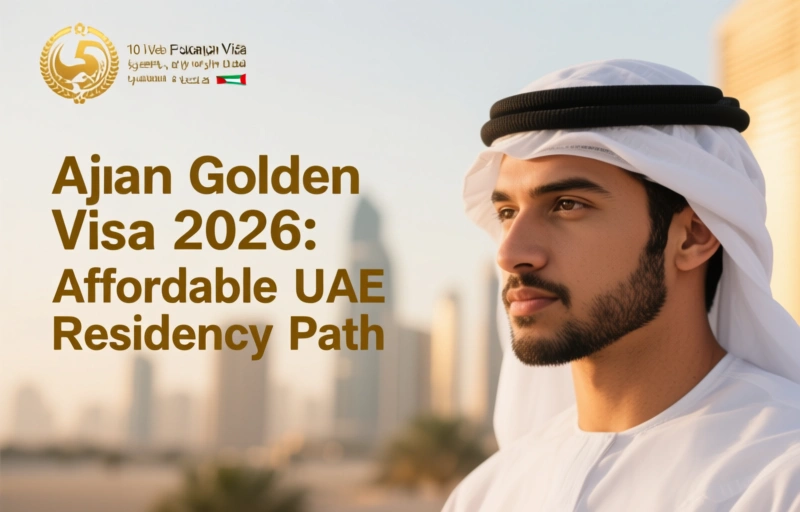 Visual representation of Ajman Golden Visa 2026