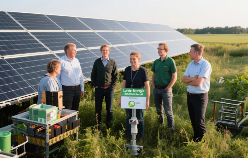 Visuele weergave van Lokale Energie Monitor