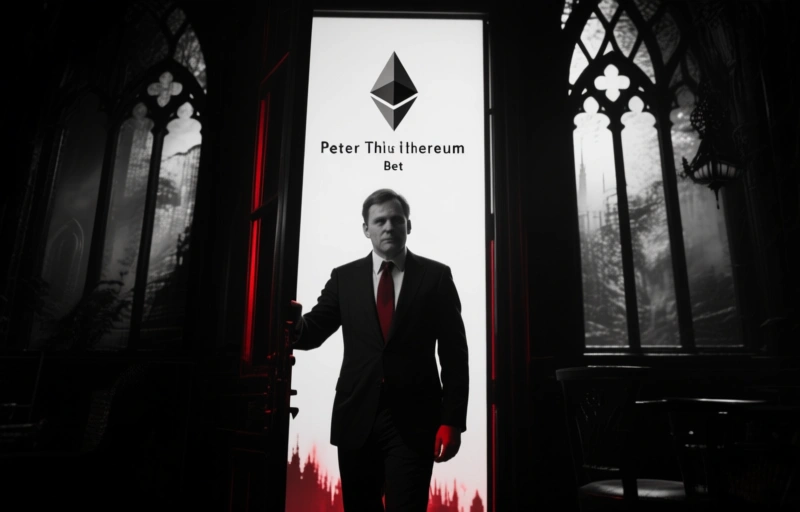 Peter Thiel Exits Ethereum Bet, ETHZilla Stock Tumbles