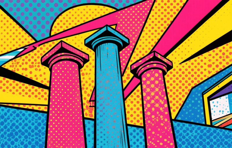 Visuele weergave van China's AI-plan tot 2030